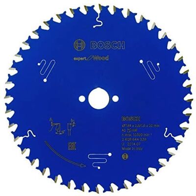 Bosch MicroteQ 2608644039 Lama circolare - Durevole, Taglio pulito - Legno Bosch MicroteQ 2608644039 Lama circolare - Durevole, Taglio pulito - Legno