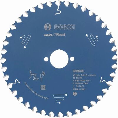 Bosch Expert til træ 190mm ATB rundsavblad - Rundsavblad Bosch Expert til træ 190mm ATB rundsavblad - Rundsavblad