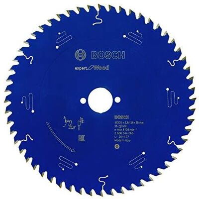 Bosch MicroteQ Hartmetall-Kreissägeblatt - 56 Zähne - Holz Bosch MicroteQ Hartmetall-Kreissägeblatt - 56 Zähne - Holz