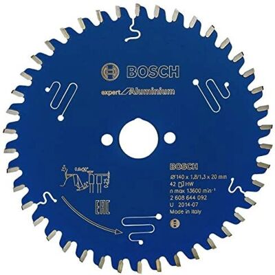Bosch Kreissägeblatt - MicroteQ Aluminium - 140mm Bosch Kreissägeblatt - MicroteQ Aluminium - 140mm