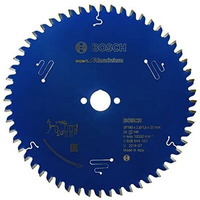 Bosch 2608644101 Lama circolare per alluminio - 56 Denti Bosch 2608644101 Lama circolare per alluminio - 56 Denti