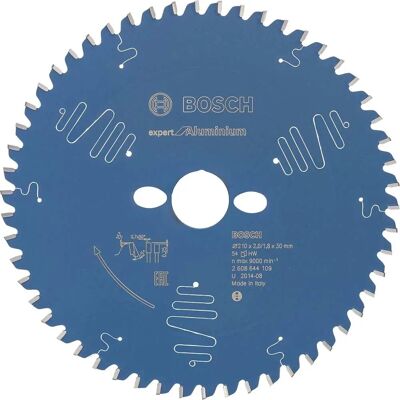 Bosch Accessories Expert for Aluminium Model 2608644109 - Circular Saw Blade Bosch Accessories Expert for Aluminium Model 2608644109 - Circular Saw Blade