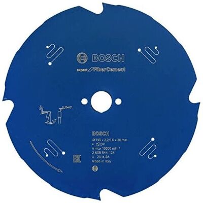 Bosch Modelo 2608644124 Hoja de Sierra Circular Duradera para Fibrocemento Bosch Modelo 2608644124 Hoja de Sierra Circular Duradera para Fibrocemento