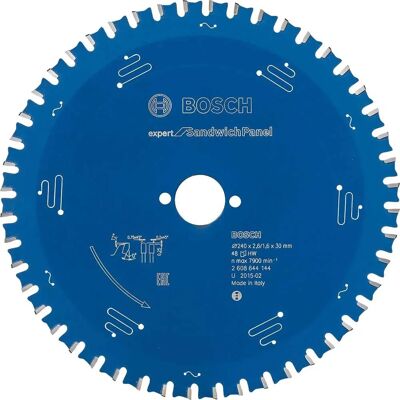 Bosch cirkelsågblad för sandwichpanel - 240x30x2,6mm - 48 tänder Bosch cirkelsågblad för sandwichpanel - 240x30x2,6mm - 48 tänder