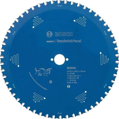 Bosch Circular Saw Blade for Sandwich Panel - Durable Steel Cut 54 TPI Bosch Circular Saw Blade for Sandwich Panel - Durable Steel Cut 54 TPI