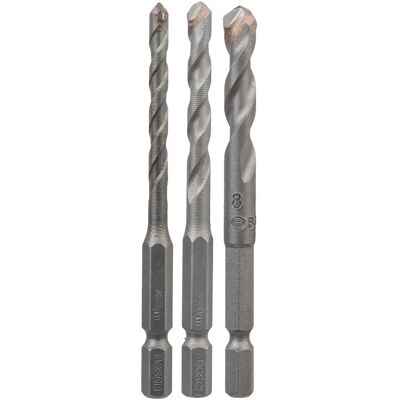 Bosch Keramik-Fliesenbohrerset HEX-9 - 3 Teile - 5/6/8 mm Bosch Keramik-Fliesenbohrerset HEX-9 - 3 Teile - 5/6/8 mm