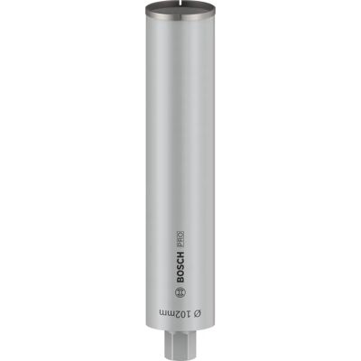 Bosch Diamantbohrkrone 102mm, 450mm - Nass für Beton Bosch Diamantbohrkrone 102mm, 450mm - Nass für Beton