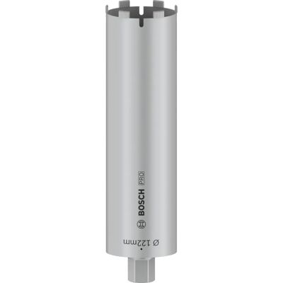 Couronne de forage diamantée Bosch - 122mm, 400mm, 6 segments, 11,5mm - Perçage à sec - Publicité Couronne de forage diamantée Bosch - 122mm, 400mm, 6 segments, 11,5mm - Perçage à sec - Publicité
