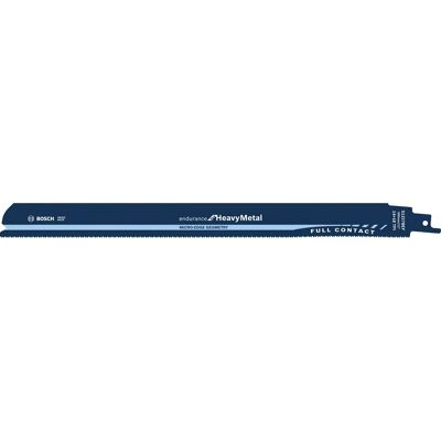 Lame de scie sabre Bosch S 1227 BEF Heavy Metal - Pack de 25 - Publicité Lame de scie sabre Bosch S 1227 BEF Heavy Metal - Pack de 25 - Publicité
