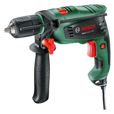 Bosch EasyImpact 550 Taladro Percutor - 550W, Velocidad Variable, 2 Funciones Bosch EasyImpact 550 Taladro Percutor - 550W, Velocidad Variable, 2 Funciones