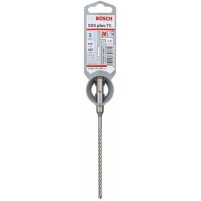 Bosch Modelo 2608576105 Broca SDS-Plus 7X - 5mm/100mm/165mm Bosch Modelo 2608576105 Broca SDS-Plus 7X - 5mm/100mm/165mm