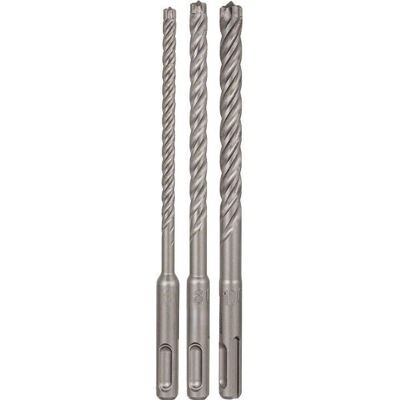 Set di punte Bosch - 2608576201 - 3 pezzi - Punte durevoli per calcestruzzo Set di punte Bosch - 2608576201 - 3 pezzi - Punte durevoli per calcestruzzo