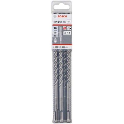 Broca de martillo SDS-plus 10mm Bosch 10 piezas Broca de martillo SDS-plus 10mm Bosch 10 piezas