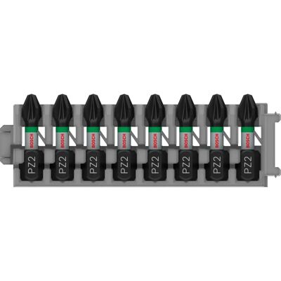 Inserti per Avvitatori Bosch Impact - PZ2, 25mm, Controllo d'Impatto Inserti per Avvitatori Bosch Impact - PZ2, 25mm, Controllo d'Impatto