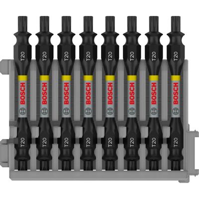 Set de Capete de Șurubelniță Bosch T20 - Control Impact - 8 Piese Set de Capete de Șurubelniță Bosch T20 - Control Impact - 8 Piese