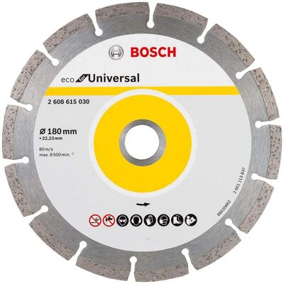 Bosch Modèle 2608615030 Disque à tronçonner diamanté - Pour béton, brique, calcaire - Publicité Bosch Modèle 2608615030 Disque à tronçonner diamanté - Pour béton, brique, calcaire - Publicité
