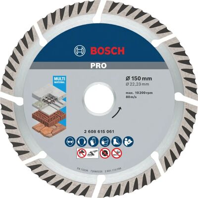 Bosch Accesorios 2608615062 Disco de corte de diamantes universal Bosch Accesorios 2608615062 Disco de corte de diamantes universal
