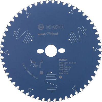 Bosch 254mm Rundsavsskrue med 54 tænder - Træskæreværktøj Bosch 254mm Rundsavsskrue med 54 tænder - Træskæreværktøj