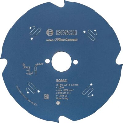 Bosch Zubehör Experte Fibercement Kreissägeblatt - 184mm Bosch Zubehör Experte Fibercement Kreissägeblatt - 184mm