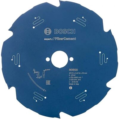 Bosch Disco de Sierra Circular - Fibrocemento - 210mm, 6 Dientes TCG Bosch Disco de Sierra Circular - Fibrocemento - 210mm, 6 Dientes TCG