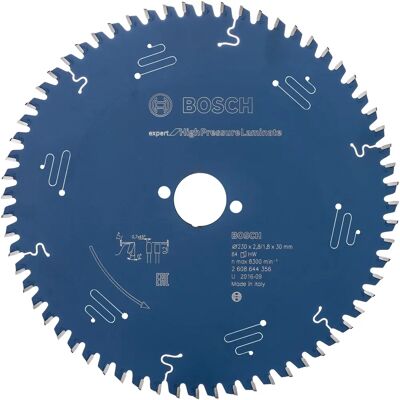 Bosch Circular Saw Blade - Microteq Hard Teeth - High-Pressure Laminate Bosch Circular Saw Blade - Microteq Hard Teeth - High-Pressure Laminate