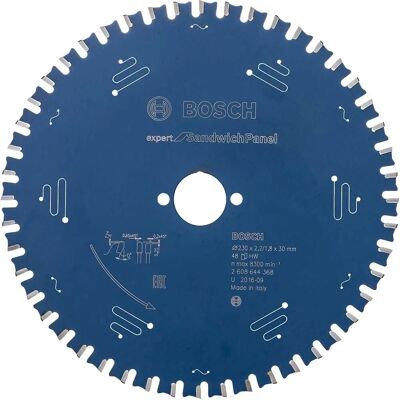 Lâmina de serra circular Bosch - Dentes Microteq - Para painéis sanduíche Lâmina de serra circular Bosch - Dentes Microteq - Para painéis sanduíche
