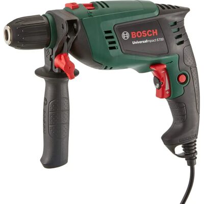 Taladro Percutor Bosch Universalimpact 6700 - Ergonómico, Fácil de Usar - Taladro Taladro Percutor Bosch Universalimpact 6700 - Ergonómico, Fácil de Usar - Taladro