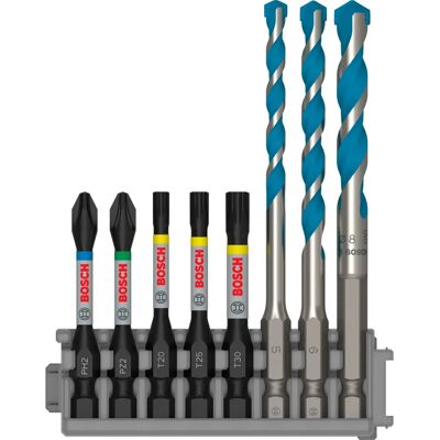 Bosch Impact Driver Bit Set - Customizable Impact Control & MultiConstruction Bosch Impact Driver Bit Set - Customizable Impact Control & MultiConstruction