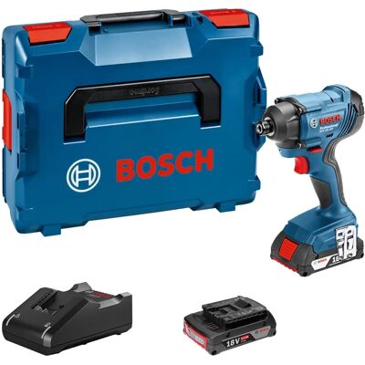 Perceuse-visseuse à percussion Bosch GDR 18V-160 - 2 Batteries, Chargeur, L-BOXX - Publicité Perceuse-visseuse à percussion Bosch GDR 18V-160 - 2 Batteries, Chargeur, L-BOXX - Publicité