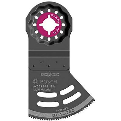 Bosch - AYZ 53 BPB Dual Tec Oszillierende Sägeblatt - Präzise Schnitte Bosch - AYZ 53 BPB Dual Tec Oszillierende Sägeblatt - Präzise Schnitte