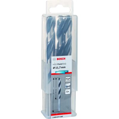 Bosch 2608577285 Juego de Brocas HSS - 11,7mm x 94mm - Metal, Acero, Plástico Bosch 2608577285 Juego de Brocas HSS - 11,7mm x 94mm - Metal, Acero, Plástico