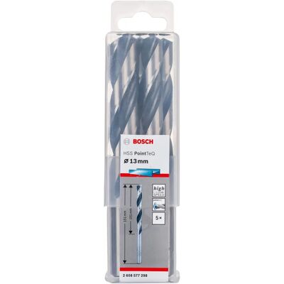 Bosch Model 2608577298 Set de burghie HSS PointTeQ - Metal, Oțel, Aliaj Bosch Model 2608577298 Set de burghie HSS PointTeQ - Metal, Oțel, Aliaj