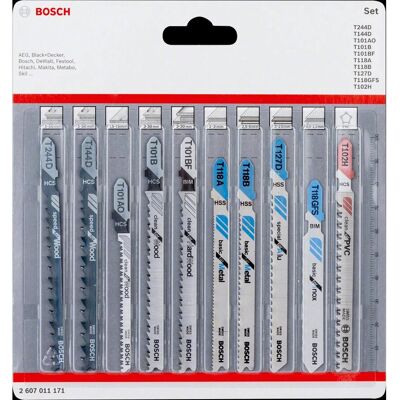 Bosch Model 2607011171 Versatile Reciprocating Saw Blades Set - Power Tools Bosch Model 2607011171 Versatile Reciprocating Saw Blades Set - Power Tools