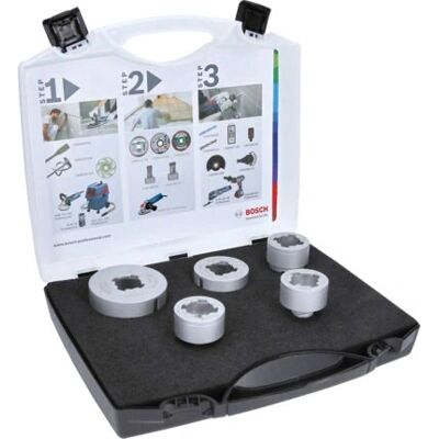 Bosch Professional Zubehör - Diamantbohrkronen-Set, 5-tlg., X-Lock Bosch Professional Zubehör - Diamantbohrkronen-Set, 5-tlg., X-Lock