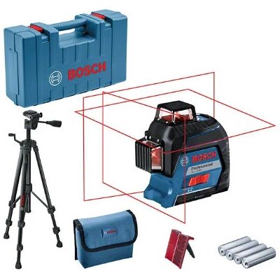 Bosch GLL 3–80 Laser de ligne professionnel - Trépied inclus - Publicité Bosch GLL 3–80 Laser de ligne professionnel - Trépied inclus - Publicité