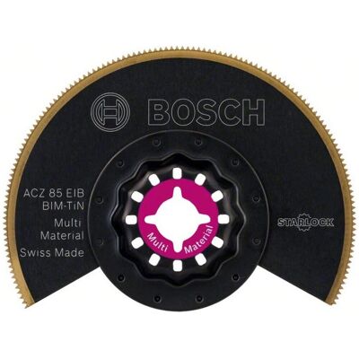 Bosch ACZ 85 EIB Titandekorierte Segmentsägeblatt - 85mm - Multi Material Bosch ACZ 85 EIB Titandekorierte Segmentsägeblatt - 85mm - Multi Material