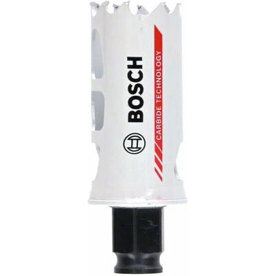 Sega a foro in carburo da 32 mm Bosch - Resistente e facile rimozione dei nuclei Sega a foro in carburo da 32 mm Bosch - Resistente e facile rimozione dei nuclei
