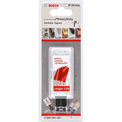 Bosch 2608594167 Heavy Duty Hartmetall Lochsäge - 35mm Bosch 2608594167 Heavy Duty Hartmetall Lochsäge - 35mm