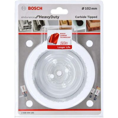 Bosch 102mm Hartmetall Lochsäge - Heavy Duty Zubehör Bosch 102mm Hartmetall Lochsäge - Heavy Duty Zubehör