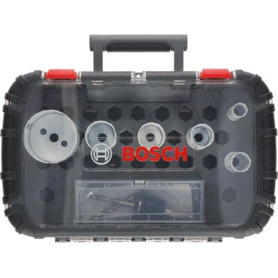 Bosch Bohrmaschine - 6/9-teilig Hulsavsset - Metall & Holz Bosch Bohrmaschine - 6/9-teilig Hulsavsset - Metall & Holz