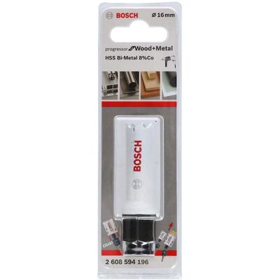 Bosch Lochsäge 16mm - Langlebig - Holz & Metall Bosch Lochsäge 16mm - Langlebig - Holz & Metall