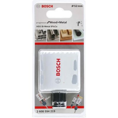 Bosch 52mm Lochsäge - Langlebige BiM Progressor Holz & Metall Bosch 52mm Lochsäge - Langlebige BiM Progressor Holz & Metall