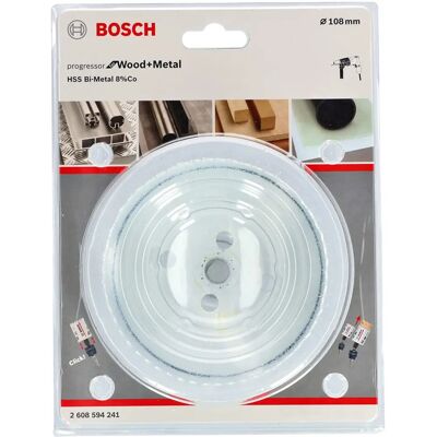 Bosch 108mm Serra de Furo bimétal - Madeira & Metal Bosch 108mm Serra de Furo bimétal - Madeira & Metal