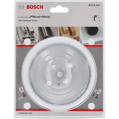 Bosch 111mm Lochsägesäge - Robuster BiM Progressor für Holz & Metall Bosch 111mm Lochsägesäge - Robuster BiM Progressor für Holz & Metall