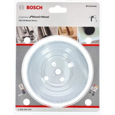 Bosch 2608594243 Sega a Tazza - Resistente per legno & metallo Bosch 2608594243 Sega a Tazza - Resistente per legno & metallo
