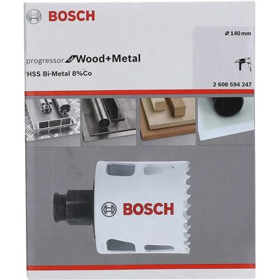 Scie à trou Bosch 2608594247 - Ø 140mm, profondeur 40mm - Bois/Métal - Publicité Scie à trou Bosch 2608594247 - Ø 140mm, profondeur 40mm - Bois/Métal - Publicité