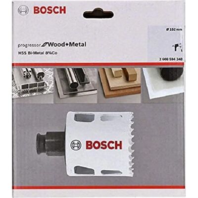 Bosch 152mm Lochsäge - Langlebiger Bi-Metall, Schneller Schnitt Bosch 152mm Lochsäge - Langlebiger Bi-Metall, Schneller Schnitt