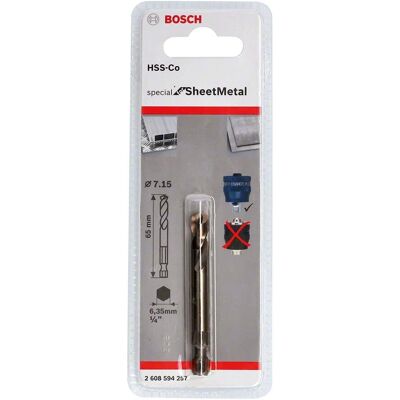 Accessoires Bosch 2608594257 Foret de centrage Hexagonal HSS-Co - Métal & Acier inoxydable - Publicité Accessoires Bosch 2608594257 Foret de centrage Hexagonal HSS-Co - Métal & Acier inoxydable - Publicité