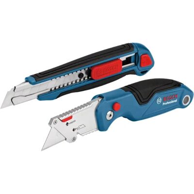 Cuchillo de utilidad Bosch - Multicolor, 2 piezas Cuchillo de utilidad Bosch - Multicolor, 2 piezas