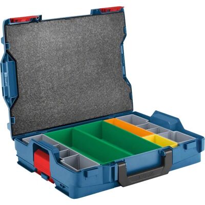 Boîte de rangement Bosch L-BOXX 102 - Solide, Résistante à l'eau - Publicité Boîte de rangement Bosch L-BOXX 102 - Solide, Résistante à l'eau - Publicité